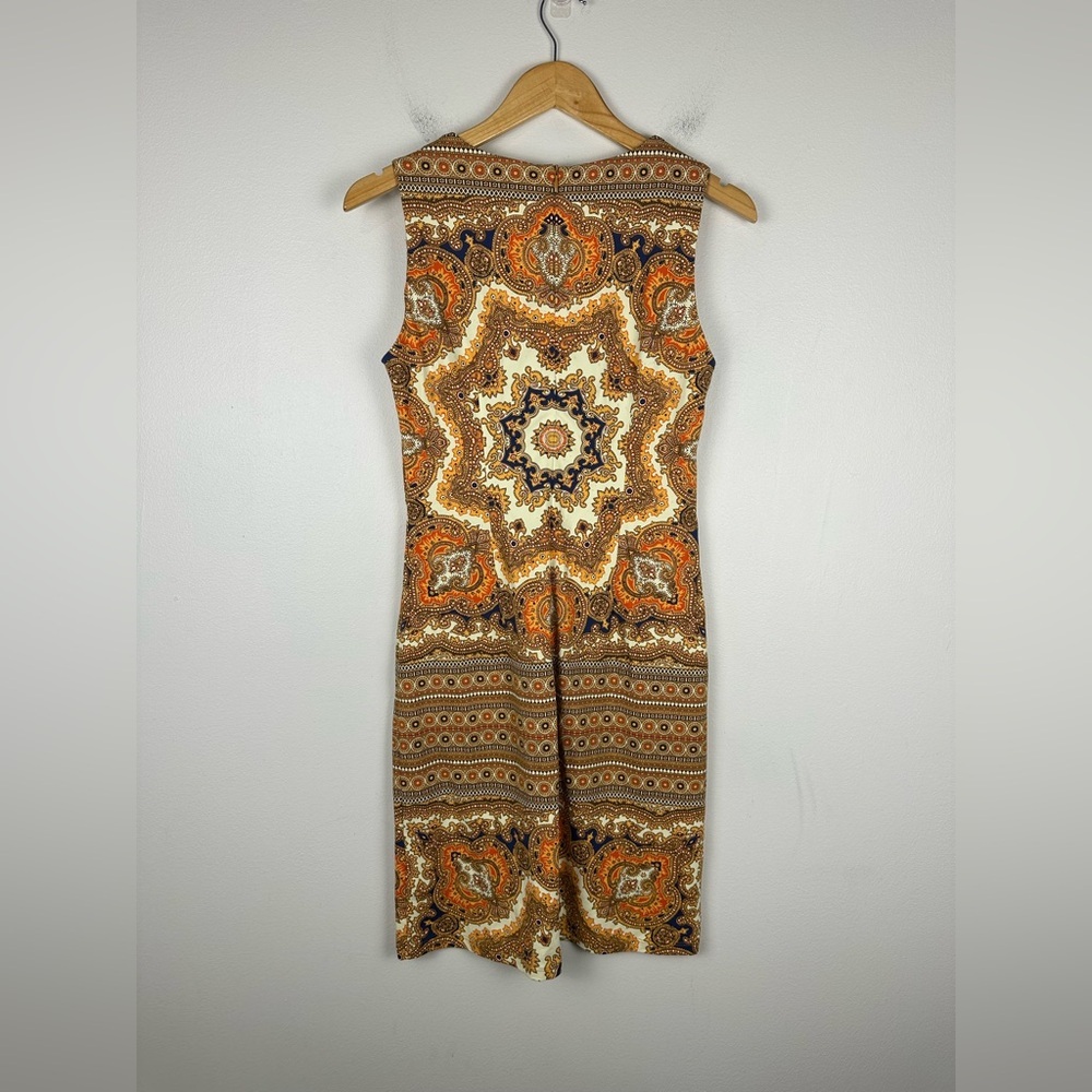 J MCLAUGHLIN Sophia Catalina Cloth Paisley Sleeveless Midi Dress Women’s Sz S - Picture 4 of 9